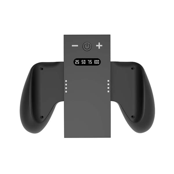 Switch2 vänster och höger handkontroll laddare kompatibelt med Switch2 handkontroller svart ABS-material