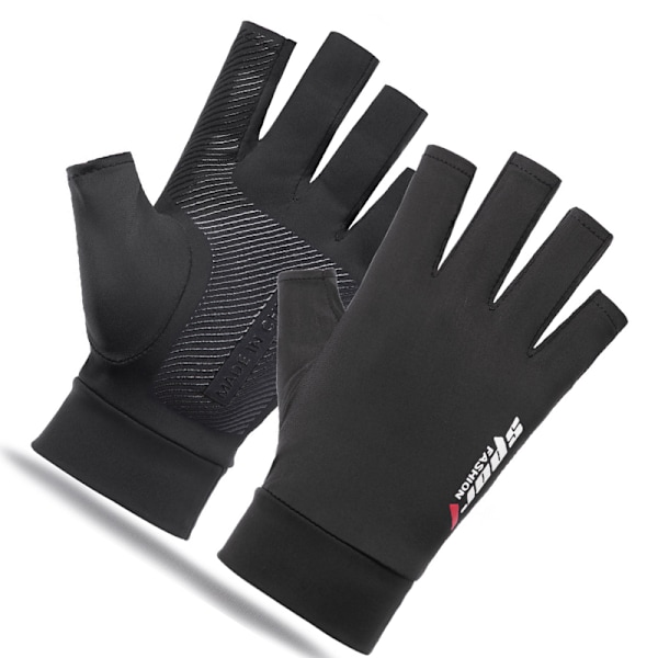 SPORT Halvfingerhandsker - Ultimativt Performance Udstyr Sort
