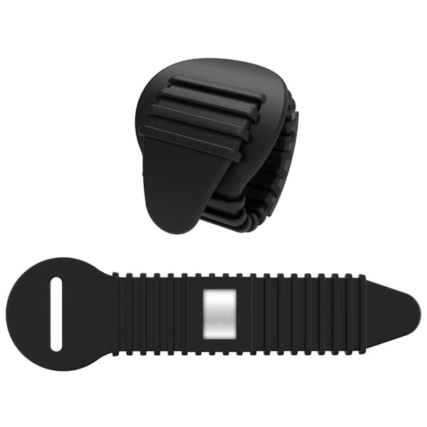 Silikone Magnetisk Cigarholder Clip - Sort, Udendørs Brug