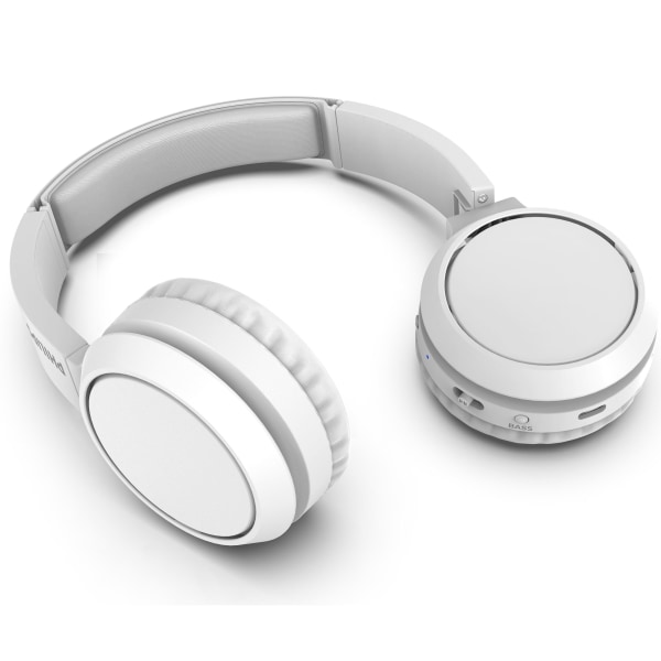 On-ear Bluetooth Hörlurar Vit