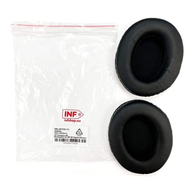 Öronkuddar till Kingston KHX-HSCP HyperX Cloud II Svart ProteinleatherEarpads ProteinleatherEarpads