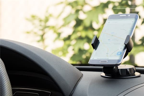 Smartphone bilholder med sugekop Slim