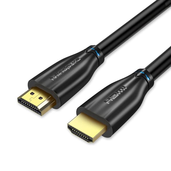 HDMI-kaapeli - Ammattikäyttöön, 8K, 4K, 3D, eARC, 48Gbps 1.5m 1.5m