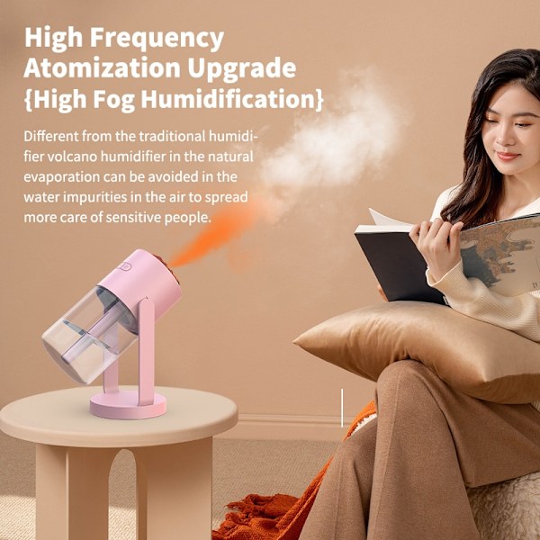 Vulkan Luftfugter: Dobbeltknap, Rystende Hoved, White White
