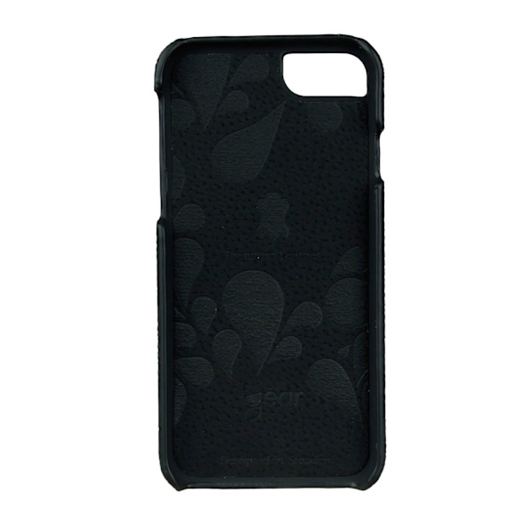 Mobilcover i læder, sort - iPhone 6 / 7 / 8 / SE
