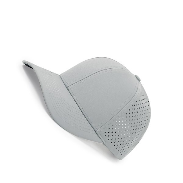Seks-panel kasket Grå