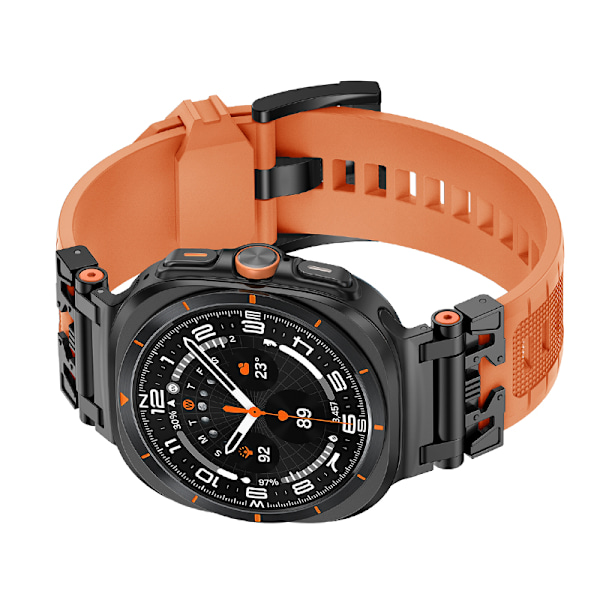TPU-klockarmband för Samsung Watch 7 Ultra Orange
