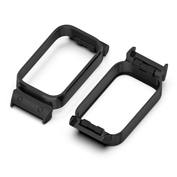 Metalramme til Xiaomi Band 9 Active/Redmi Band 3 (18MM) Sort