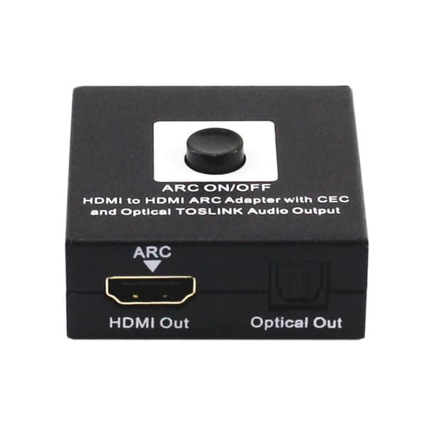 4K HDMI till HDMI ARC Ljudextraherare Adapter med CEC Stöd