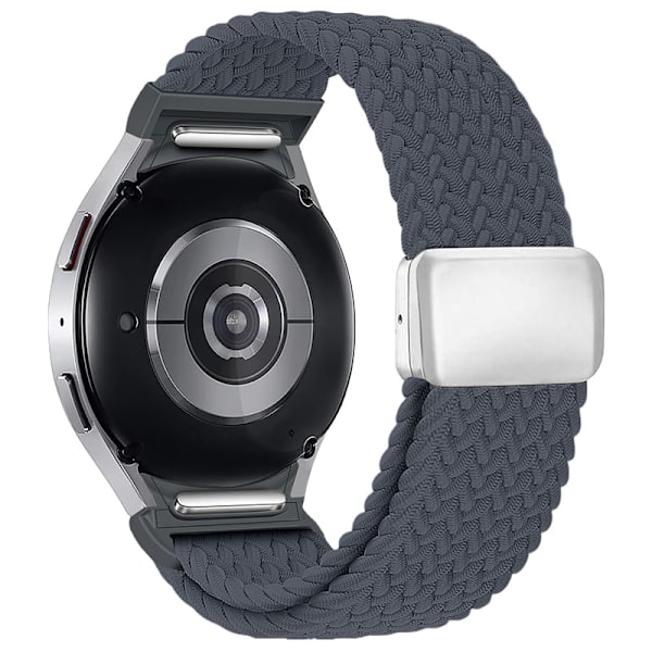Nylonarmband för Samsung Galaxy Watch 7 - Snabbkoppling Mörkgrå