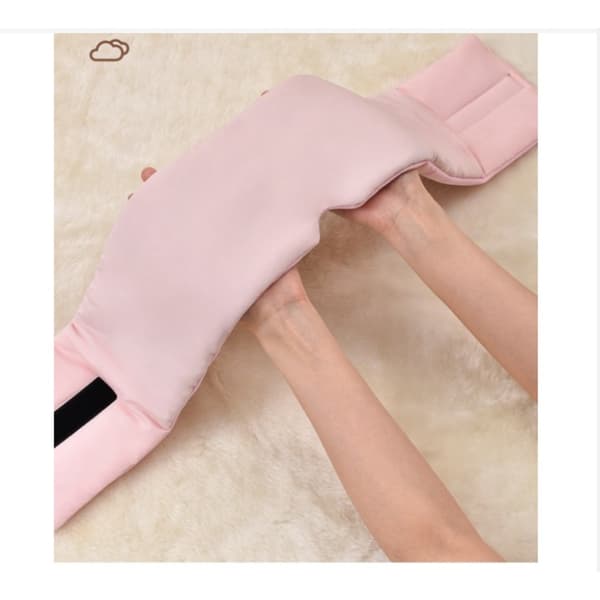 Lång Dubbelsidig Viktad Sömnmask – Tryckavlastning & Sömnhjälp Pink Pink