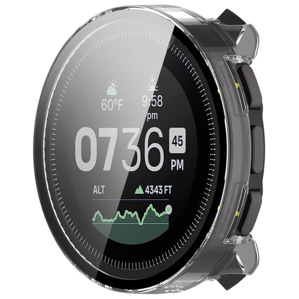 Kotelo integroidulla näytönsuojalla Suunto Vertical Transparent Transparent
