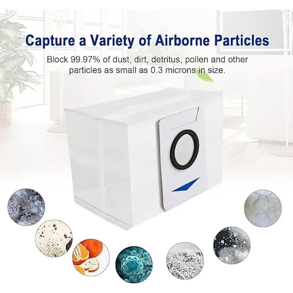 INF Pölynimuripussit Ecovacs Deebot X1 Omni 6 kpl