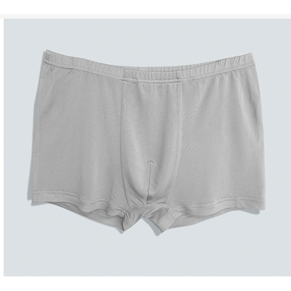 Herrsilkesboxershorts, 3-pack 100 % mullbärssilkestickade underkläder L