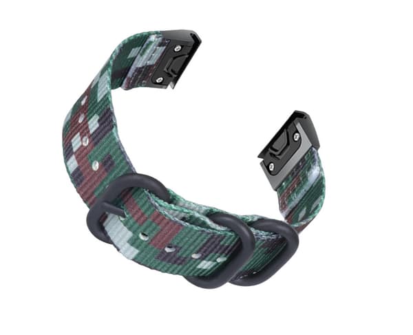 Garmin Quick Release Fenix 5X 6X Tactical Nylon -kellonhihna 26 mm 26 mm
