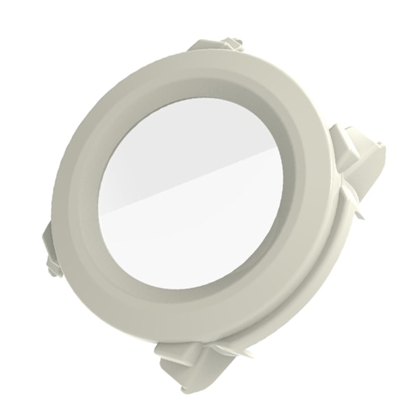Garmin Instinct 3 -kotelo - PC + karkaistu kalvo Valkoinen 40 mm