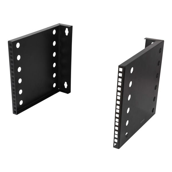 10"-19" wall mount with adjustable width, 6U, 35kg load