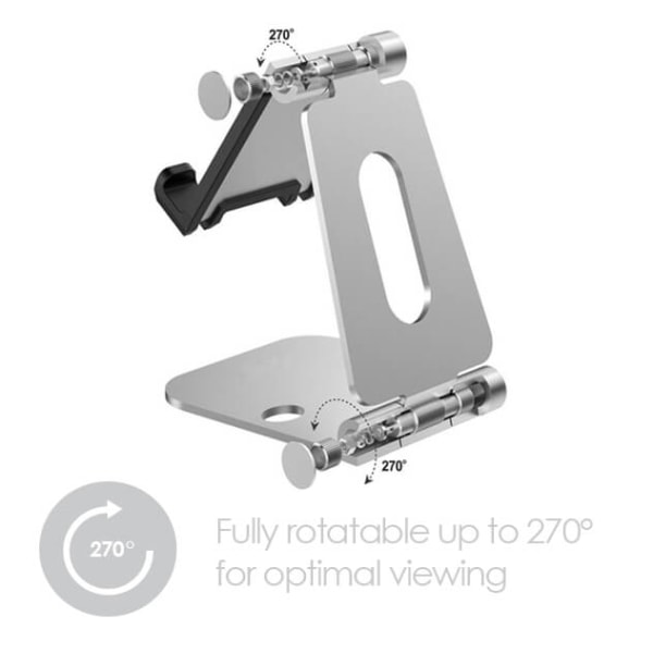 DESIRE2 Anywhere Stand Smartphone and Tablet Silver