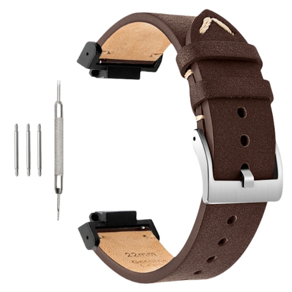 Aito nahkaranneke Casio G-SHOCK DW-5600/GWB5600/GA-2100 -kelloille model 1 Tumman ruskea
