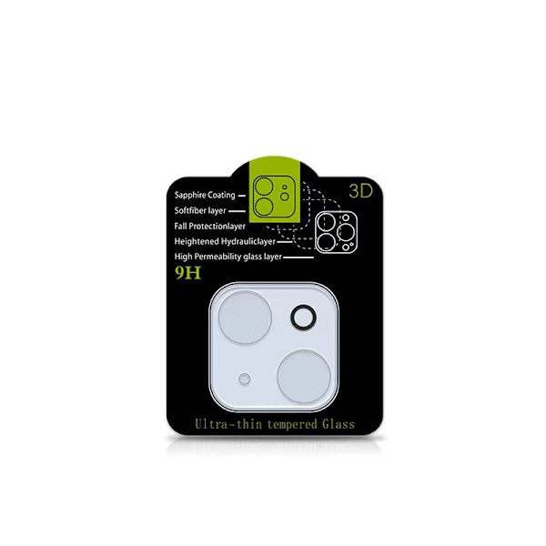 Heltäckande Transparent HD Kameralinsskydd, 3-pack iPhone 16/16 Plus