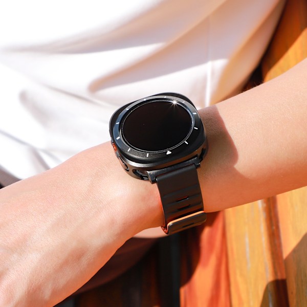 Metalcover til Samsung Galaxy Watch 7 Ultra Sort