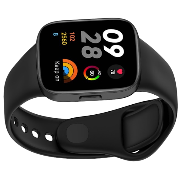 Klockarmband för Redmi Mi Watch Lite 3 Svart