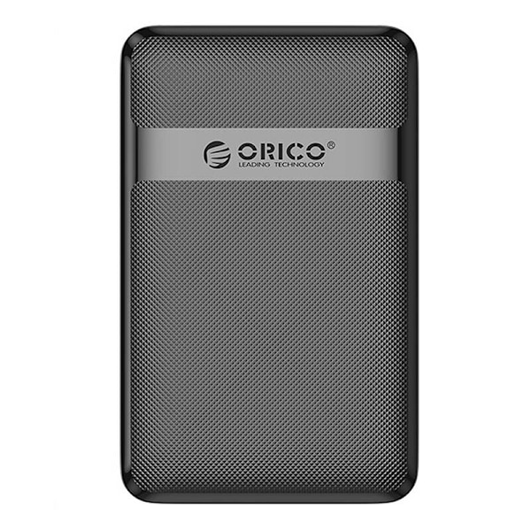 Orico 2577 HDD/SSD 2,5" enhetskåpa, 5Gbps, USB-A till USB Micro-B (svart)