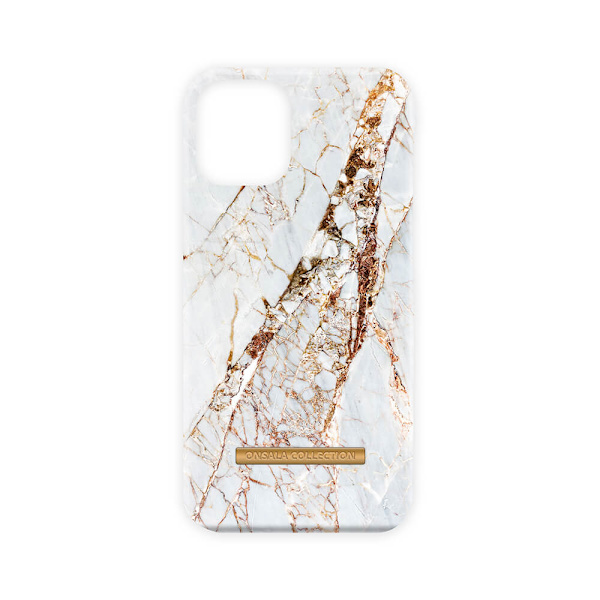 Mobilskal Soft White Rhino Marble - iPhone 13 Mini