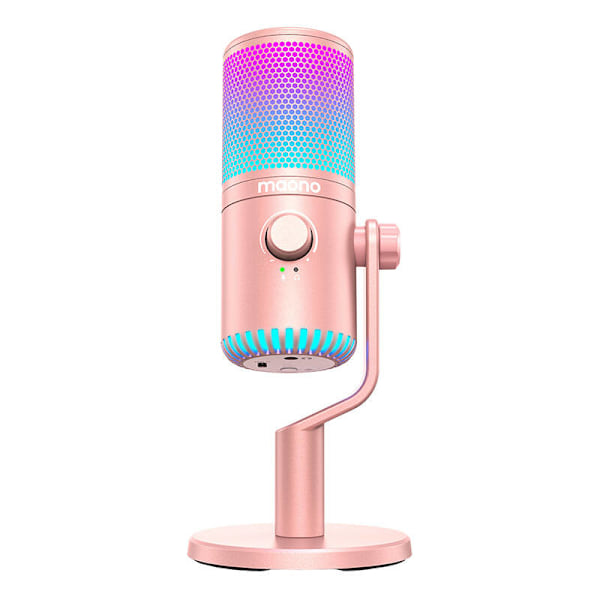 Maono DM30RGB Mikrofon Rosa