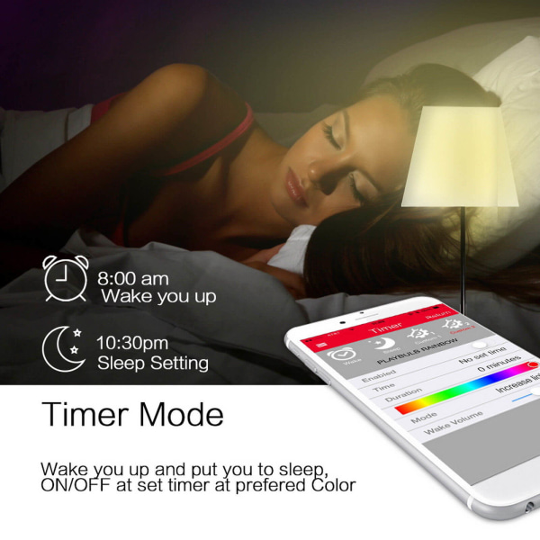 MIPOW Playbulb Smart  Vit RGB BT 280lumen 5W E27