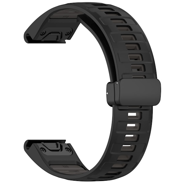 Urrem til Garmin Smartwatch Sort+grå 22 mm