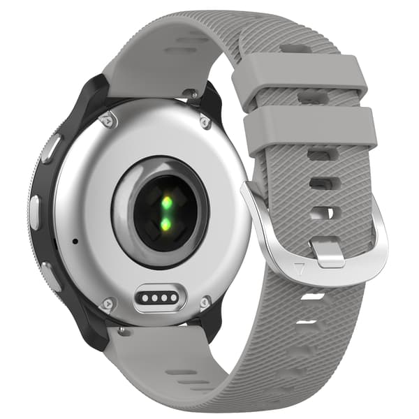 Silikone urrem til Garmin D2 Air X10(43mm), Garmin Bounce, Garmin Active5 Grey Grey