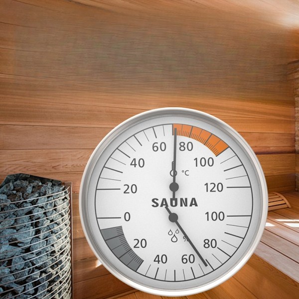 Sauna rumtermometer og hygrometer - Fahrenheit