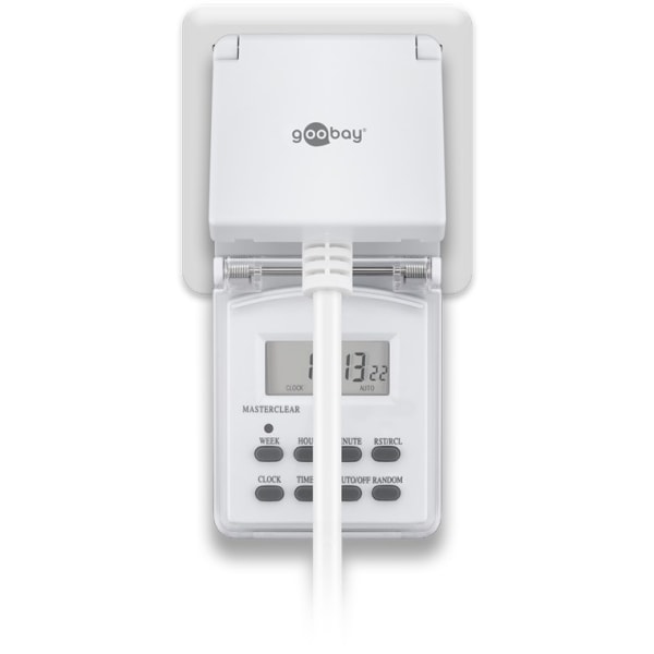Set med 2, digital timer IP44