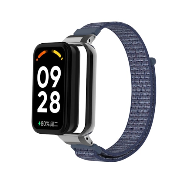 Nylon urrem til Xiaomi Redmi Band 2/8 Active Mørkeblå
