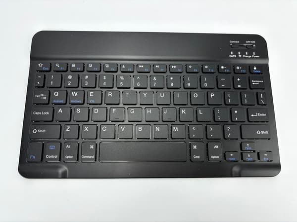 Bluetooth-tastatur og -musesæt til Samsung Galaxy Tab S6 Lite 10,4 tommer - Klassisk sort