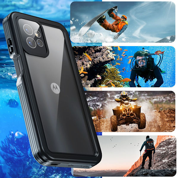 Moto G Power 5G, Vattentätt Mobilfodral