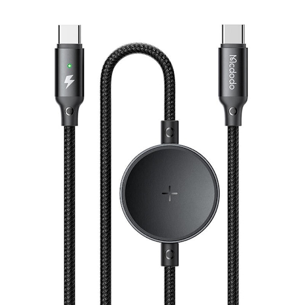 Mcdodo CA-4170 2-i-1 USB-C-kabel + Samsung Watch trådlös laddare, 60W, 1,5m