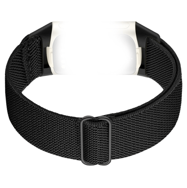 Nylon urrem til Fitbit Charge 5/6 Black Black