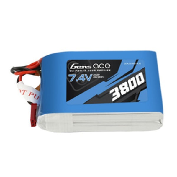 Batteri Gens Ace 3800mAh 7,4V 1C 2S1P till Taranis Q X7