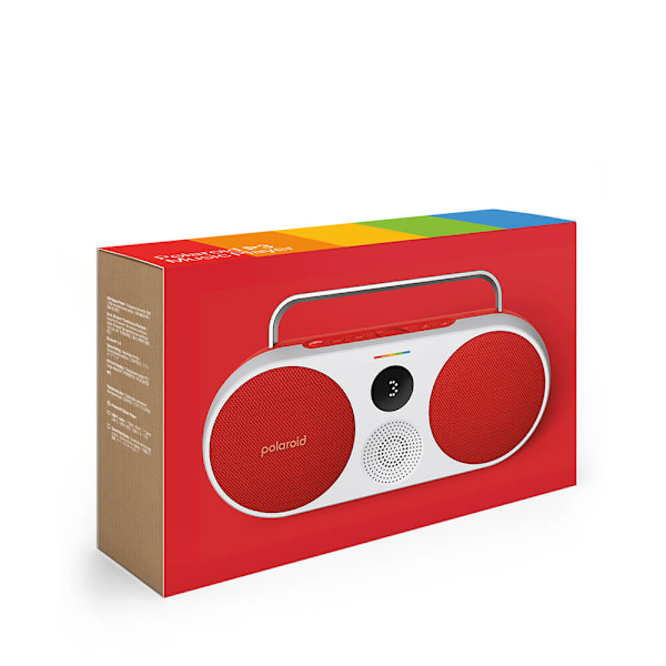 Polaroid Kaiutin P3 Punainen&Valkoinen
