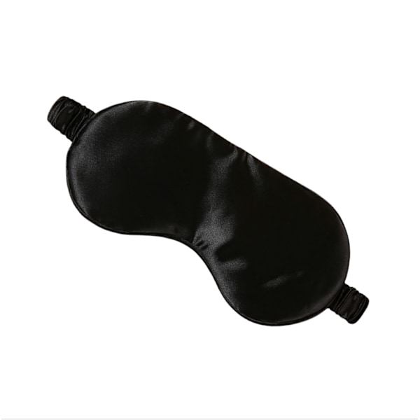 Sovmask / Ögonmask i Silke, 2-pack Svart