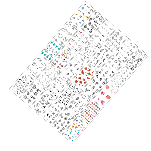Chic midlertidige tatoveringer - 30 unikke fingerdesigns