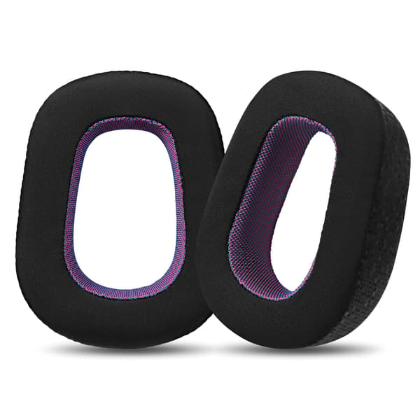 Magisk Isafølelse Sort/Lilla Ørepuder til Logitech Zone Vibe 100 - 2 stk.