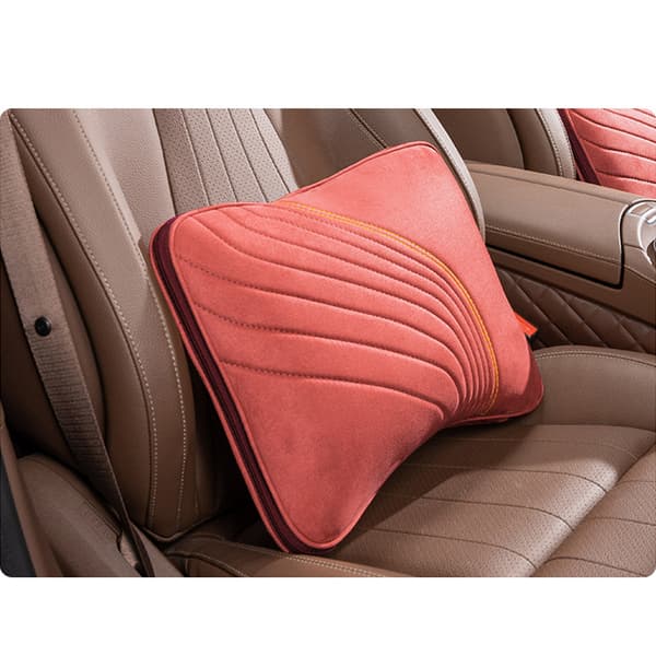 Faux Fur Multifunktionell Kuddfilt Red Red