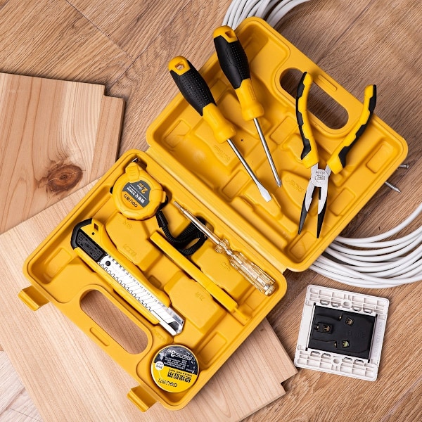 Hushållsverktygssats 8 st Deli Tools EDL1008J