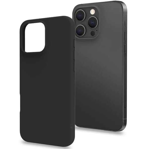 Cromo Soft rubber case iPhone 16 Pro Max Svart