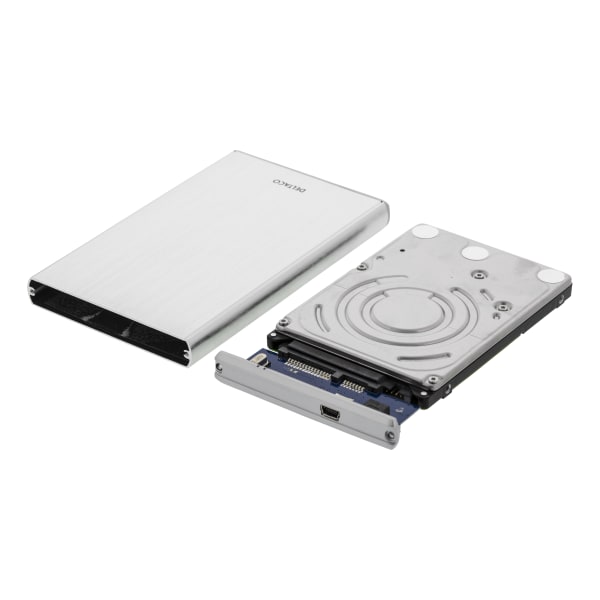 External cabinet for 1x 2.5" SATA hard drive, SATA 6Gbit/s