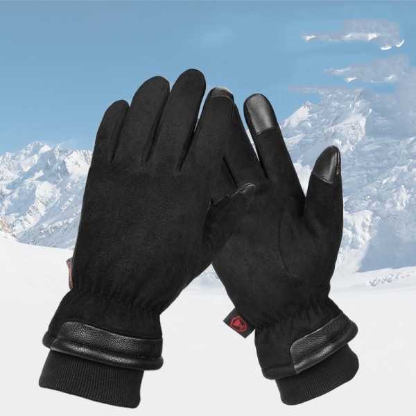 Touchscreen vindtætte skihandsker L