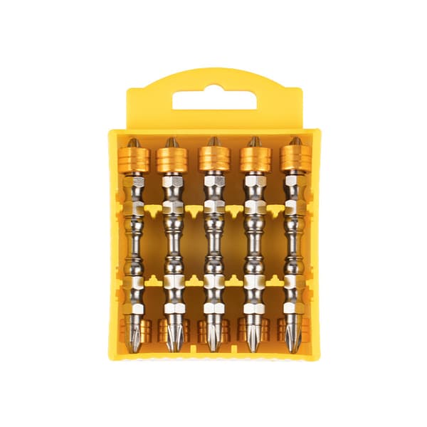 Dubbelhuvud Magnetisk Skruvmejselbitssats 10-Pack